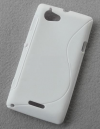 Sony Xperia L θήκη σιλικόνης TPU - άσπρη Sony Xperia L θήκη σιλικόνης TPU - άσπρη
