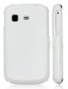 Samsung Galaxy Pocket S5300 / Plus S5301 White hybrid rubber skin back case (OEM) Samsung Galaxy Pocket S5300 / Plus S5301 White hybrid rubber skin back case (OEM)