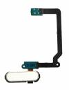 Samsung Galaxy S5 G900F,G900H Home button with flex and Spacer in White Samsung Galaxy S5 G900F,G900H Home button with flex and Spacer in White