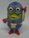 Διακοσμητική Led Μινιατούρα Minion Με Capten America Στολή Διακοσμητική Led Μινιατούρα Minion Με Capten America Στολή