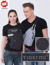 Model:T-S8027 Τσαντα Ωμου  2018 Tigernu Men Crossbody Bag Splashproof Ipad Phone Belt  Chest Bag Small