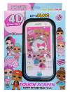 Toys Smartphone Touch Screen Phone 4D Lets Play Take me Home for Kids Color Blue (oem)