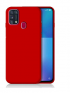 Θήκη ματ tpu σιλικονη μαλακή πίσω κάλυμμα για Samsung Galaxy M31 - κοκκινο χρωμα (oem) Θήκη ματ tpu σιλικονη μαλακή πίσω κάλυμμα για Samsung Galaxy M31 - κοκκινο χρωμα (oem)
