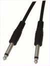 5M Nickle 6.3MM Plug To 6.3MM Plug Mono (OEM) 5M Nickle 6.3MM Plug To 6.3MM Plug Mono (OEM)