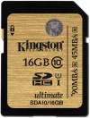 KINGSTON Memory Card Secure Digital SDA10/16GB, Class 10 UHS-I Ultimate Card