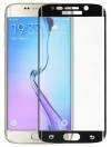 Samsung Galaxy S6 Edge G925F -  Προστατευτικό Οθόνης Tempered Glass - Full Screen Protector Μαύρο (OKMORE)