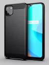 Tech-Protect Brushed Carbon Back Cover Black (Realme C11)