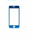 Apple iPhone 6 - Προστατευτικό Οθόνης Full Face Titanium Tempered Glass 0.3 mm 9H  Μπλε (Ancus)