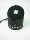 Black - WS-139RC Mini MP3/Fm radio Speaker with built-in MP3 player and FM radio, support MP3 play from USB/microSD Card - Black -      Mp3  USB  SD    FM 