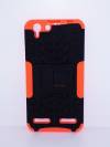 HARD BACK CASE WITH STAND FOR LENOVO LEMON 3/K5 ORANGE