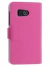 Huawei Ascend Y300 Θήκη Δερμάτινη Wallet Φούξια ΟΕΜ Huawei Ascend Y300 Θήκη Δερμάτινη Wallet Φούξια ΟΕΜ