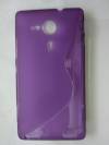 Sony Xperia SP M35h  -  S-Line  Soft Case Purple  (OEM)