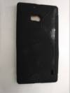 Nokia Lumia 930 Silicone TPU Gel Case Black-Mat (ΟΕΜ)