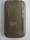 Samsung Galaxy Y S5360 - Soft Silicone Case Light Brown-Clear (OEM)