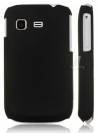 Samsung Galaxy Pocket S5300 / Plus S5301 Black hybrid rubber skin back case (OEM) Samsung Galaxy Pocket S5300 / Plus S5301 Black hybrid rubber skin back case (OEM)