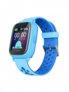 INTIME Παιδικό Smartwatch με GPS και Καουτσούκ/Πλαστικό Λουράκι Γαλάζιο