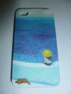 iphone 4 / 4S Phosphorescent Back Cover Case Girl On The Sea