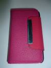 iphone 4/4S Leather Wallet Case Magenta IP4SLWCM OEM