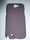 Samsung Galaxy Note 2 N7100 Grain Finish Hard Case Back Cover Purple OEM