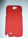 Samsung Galaxy Note 2 N7100 Grain Finish Hard Case Back Cover Red OEM