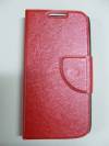Samsung Galaxy S4 Mini i9190 Leather Stand Wallet Case Red Samsung Galaxy S4 Mini i9190 Leather Stand Wallet Case Red