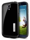 Samsung Galaxy S4 i9500 - Θήκη Slim Armor Με Kickstand Μαύρο (Spigen)