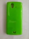 Gel TPU Case For Sony Ericsson Xperia Ray Πράσινο