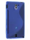 Sony Xperia Sole MT27i TPU Gel Case Blue (OEM)