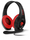 SOG PRO STEREO HEADPHONES MIC JACK 3.5mm PC / NINTENDO SWITCH black red