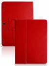 Leather Stand Case for Lenovo Tab 2 A10-70F Red ()