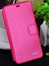 Meizu MX3 - Leather Stand Case Wallet Magenta (OEM)