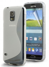 Samsung Galaxy S5 Mini G800F - Θήκη TPU GEL S-Line Διαφανής (ΟΕΜ)