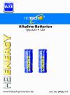 Heitech Alkaline Battery 2/Pack A23/CR105 12V