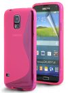 Samsung Galaxy S5 Mini G800F - TPU GEL Case S-Line Pink (OEM)