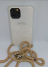 Θήκη Σιλικόνης TPU με Μπεζ Neck Cord για Iphone 11 Pro 5.8