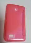 Sony Xperia E1/Xperia E1 Dual - TPU Gel Case S-Line Pink (OEM)