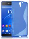 Sony Xperia C5 Ultra E5553 / Xperia C5 Ultra Dual E5533 - Θήκη TPU Gel S-Line Μπλέ (OEM)