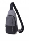 ARCTIC HUNTER τσάντα Crossbody (χιαστή) XB0058-DG, αδιάβροχη, σκούρο γκρ ARCTIC HUNTER τσάντα Crossbody (χιαστή) XB0058-DG, αδιάβροχη, σκούρο γκρ