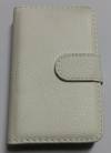 LG Optimus L3 E400 - Leather Wallet Case White (ΟΕΜ)