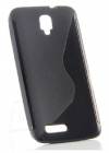 Θήκη TPU GEL S-Line για Alcatel One Touch Scribe HD (OT8008) Μαύρο (OEM)