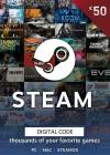 Steam Wallet Gift Card 50 EUR Steam Key