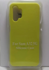 SILICONE CASE REAR BACK FOR  SAMSUNG GALAXY  A32 5G YELLOW (OEM)