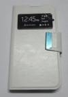 Huawei Ascend Y550 - Leather Stand Case With Window White (OEM)