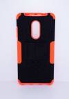 HARD BACK CASE WITH STAND FOR XIAOMI REDMI NOTE 4X ORANGE