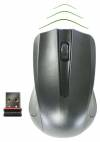 OPTICAL WIRELESS MOUSE POWERTECH  PT-033 TO 1200DPI, BLACK