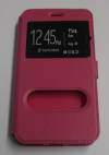 Leather Case With Windows And Silicone Back Cover for Huawei Y5ii Magenta (OEM) Leather Case With Windows And Silicone Back Cover for Huawei Y5ii Magenta (OEM)