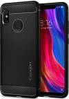 Spigen Rugged Armor Case S11CS23359 Xiaomi Mi8 black Spigen Rugged Armor Case S11CS23359 Xiaomi Mi8 black