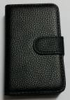 LG Optimus L5 E610 / E612 - Δερμάτινη Θήκη Πορτοφόλι Μαύρο (OEM)