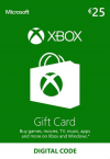 Microsoft Xbox Live 25 Euro Gift Card - (Serial Only)
