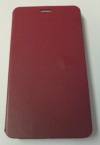 Xiaomi Redmi Note - Leather Flip Case With Silicone Back Cover Dark Magenta (OEM)